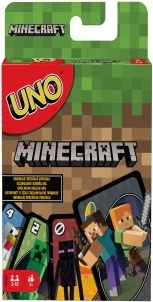 Mattel UNO Minecraft kortų žaidimas vaikams