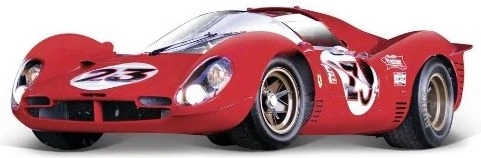 Bburago Racing Ferrari 330 P4 Daytona 1967 red model 1:24