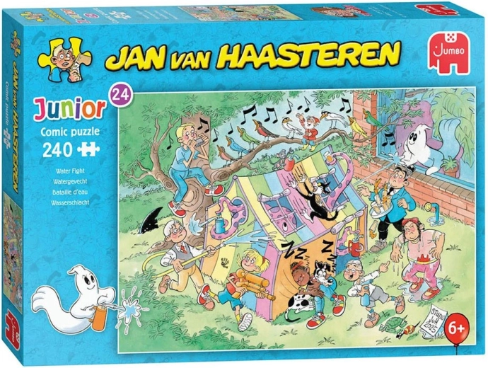 JUMBO dėlionė Jan van Haasteren Junior Vandens mūšis, 240 detalių