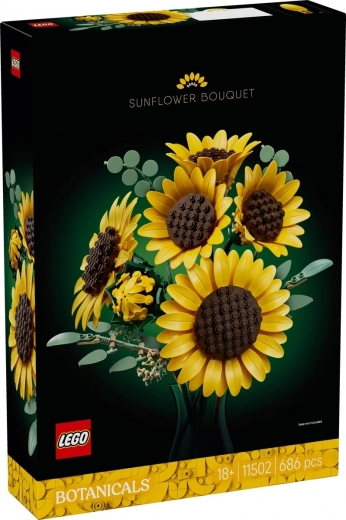 LEGO Botanicals saulėgrąžų puokštė