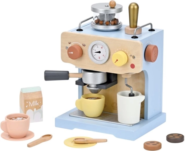 Lelin Wooden Retro Coffee Maker