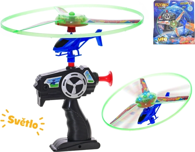 Launcher disc 25 cm with battery mechanism