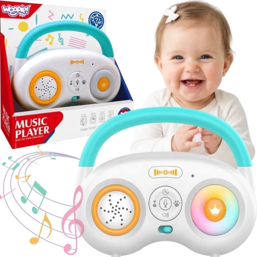 Woopie Baby interaktyvus muzikinis grotuvas vaikams