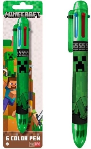 Minecraft 6-Color Ballpoint Pen