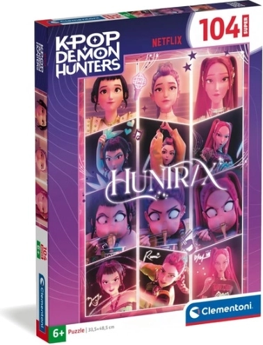 Clementoni dėlionė Super K-Pop Demon Hunters 104 dalys
