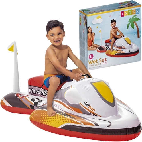 Intex Wave Rider pripučiamas vandens motoroleris 117 × 77 cm