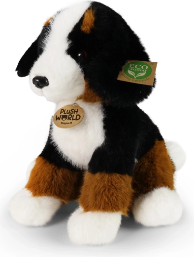 Plush Bernese Mountain Dog 25 cm Eco-Friendly Plush World