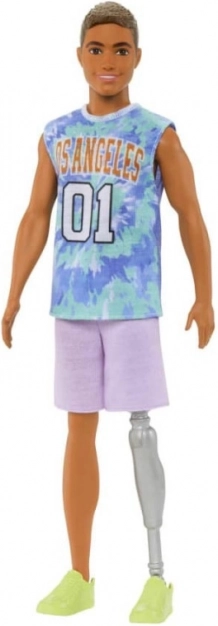 Barbie Fashionistas Ken sportinė apranga su kojos protezu