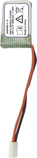 LiPo Battery for Floater heli (Altitude) 3.7 V 300 mAh 1.11 Wh Jamara