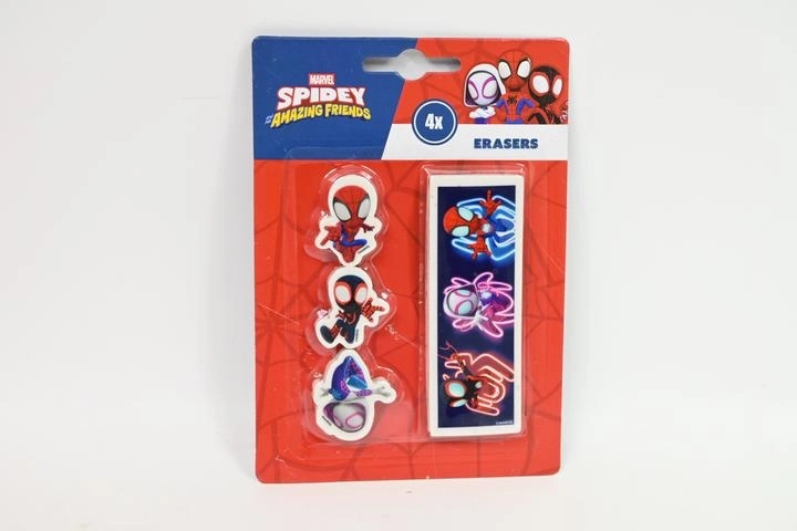 Trintukų rinkinys „Spidey ir jo nuostabūs draugai“ – 4 vnt.