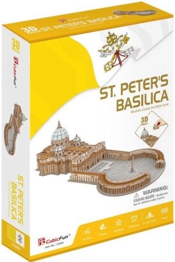 3D Puzzle of St. Peter’s Basilica