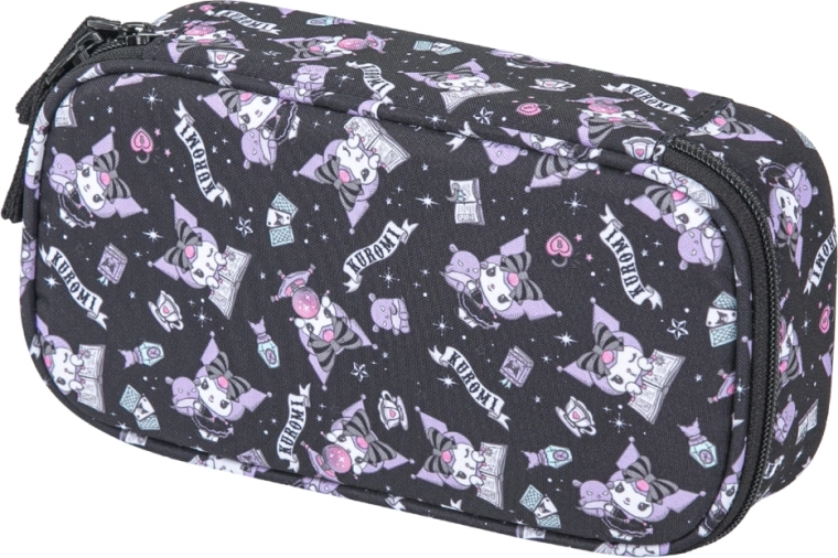 BAAGL mokyklinis penalas-etui Kuromi juodas (GRS)