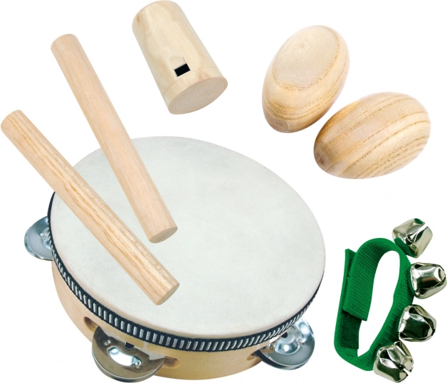 Bino mini orkestras – muzikos instrumentai, 8 dalių