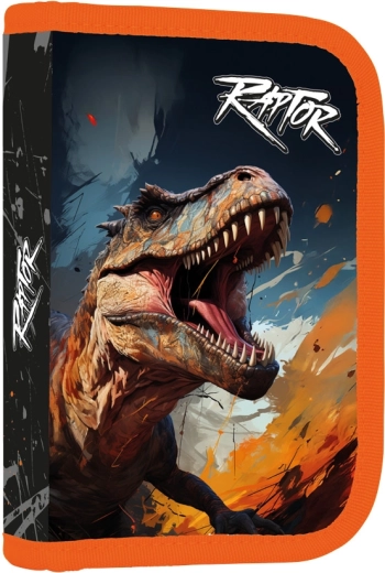 Vieno skyriaus mokyklinis penalas Dino OXYBAG