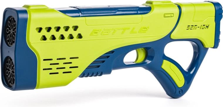Woobly Boobly Double Bubble blaster – dvigubas burbulų pistoletas su USB įkrovimu