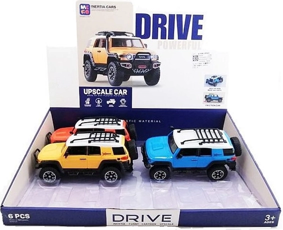 Toyota FJ children's three-wheel vehicle 19 cm with lights and sound