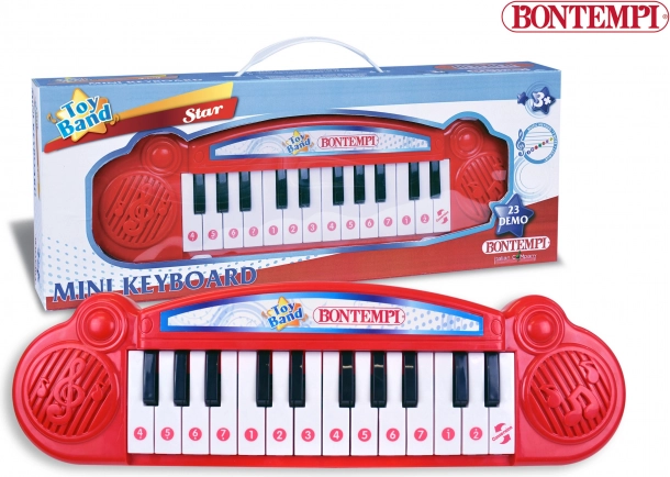 Elektroniniai Bontempi vaikų klavišai, 22 klavišai su šviesos efektais