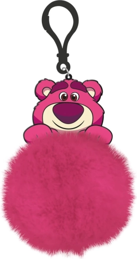 Toy Story Lotso pompom keychain
