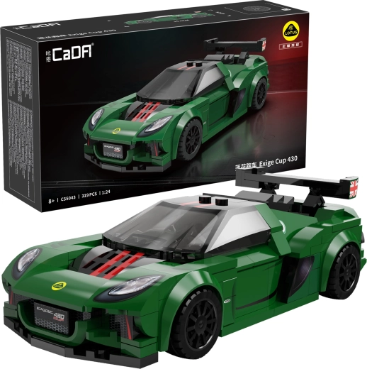 CaDA konstruktorius lenktyninis automobilis LOTUS Exige Cup 430 – 319 dalių (mastelis 1:24)