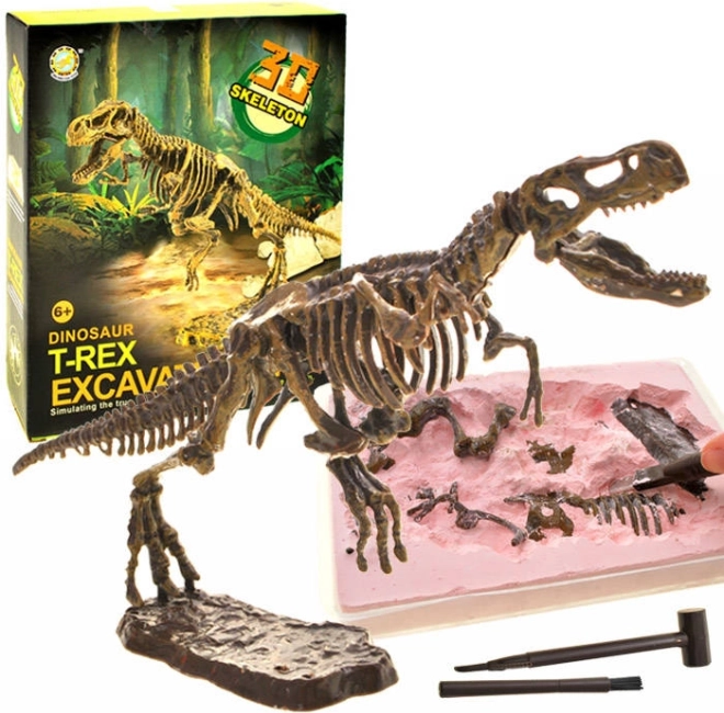 Kasinėjimų rinkinys – T‑Rex 3D skeletas – T‑Rex