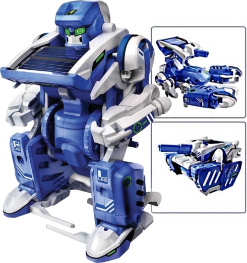 Saulės robotas 3-i-1 Sparkys – konstruktorius vaikams