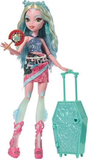 Monster High Straszysekrety Scary Holidays doll Lagoona Blue with surprises