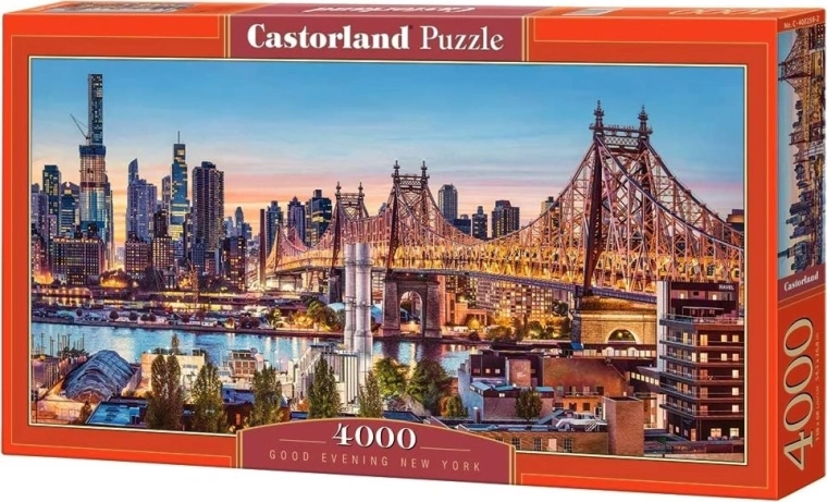CASTORLAND 4000-piece puzzle – GOOD EVENING NEW YORK