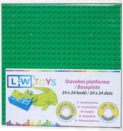 Pagrindo plokštė 24x24 žalia L-W Toys