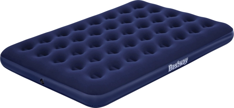 Inflatable velour air mattress 191 × 137 × 22 cm BESTWAY