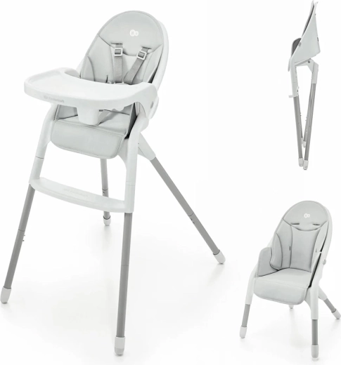 Kinderkraft maitinimo kėdutė Dinnly 2in1 Grey