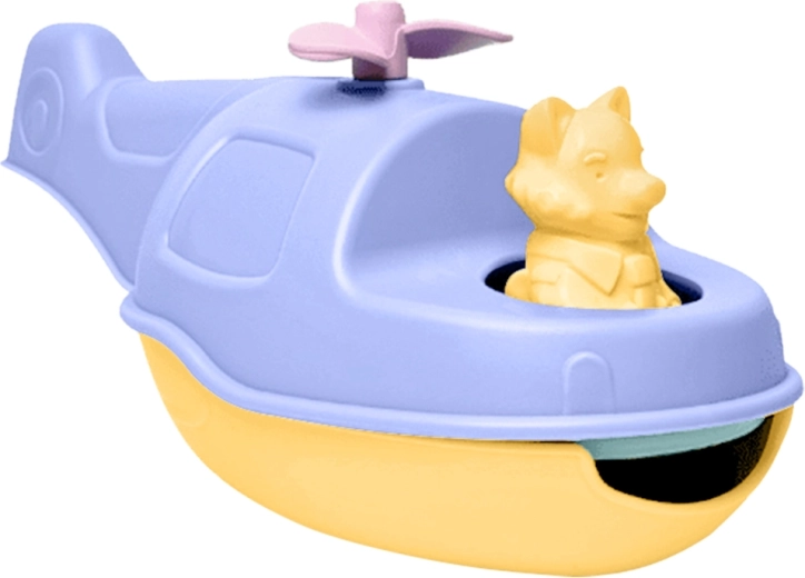 Simple Modular 2-in-1 Helicopter for Water and Sand
