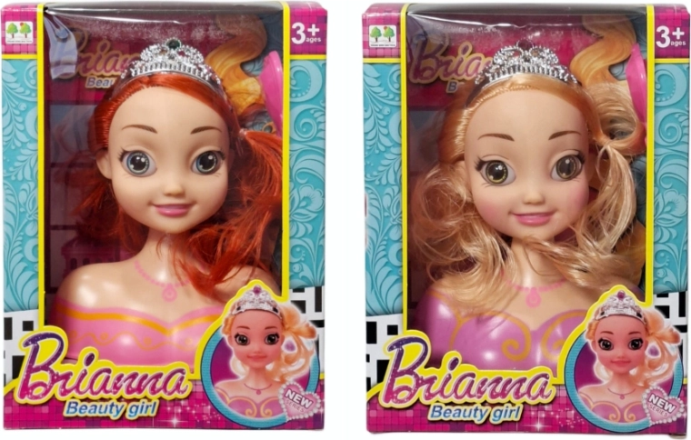 Doll Styling Head with Long Hair