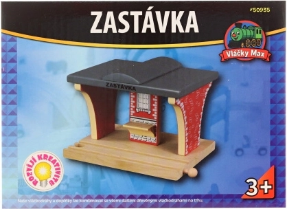 Maxim Wooden Train Station
