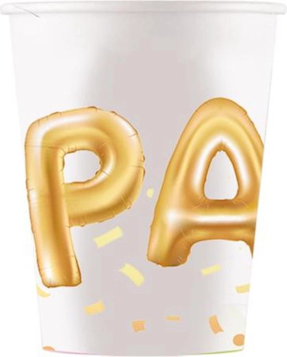 Paper Party Cups 200 ml (8 pcs)