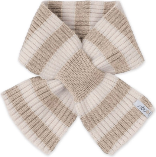 Lodger vaikiška merino vilnos skarelė Stripe smėlinė