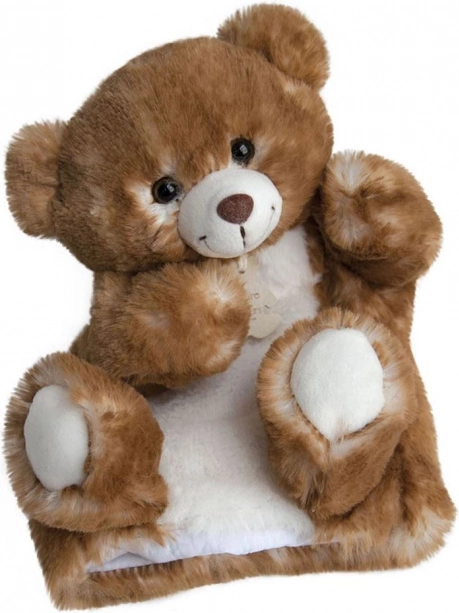 Pliušinis meškiuko rankinis lėliukas 25 cm iš Histoire d'Ours