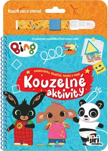 Stebuklingos Bing veiklos – vandens piešiniai su rašikliu