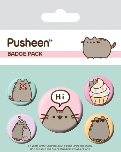 Pusheen Hi ženkliukų rinkinys