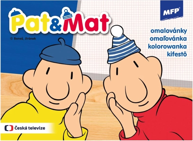 Spalvinimo knygelė PAT A MAT MFP, A5, 16 puslapių