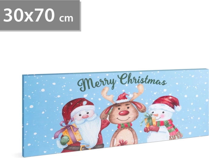 Christmas LED Wall Picture 70 × 30 cm