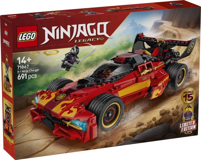 LEGO NINJAGO Nindzė lenktynininkas X-1 – 15-osios metinės