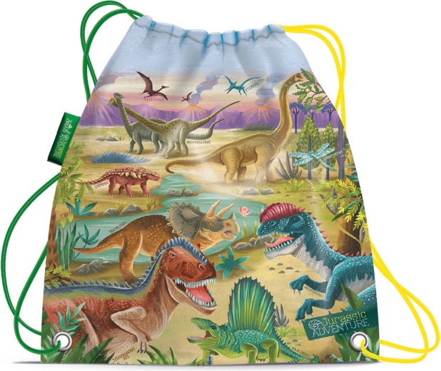Užtraukiamas kuprinis maišelis užkandžiams Jurassic Adventure