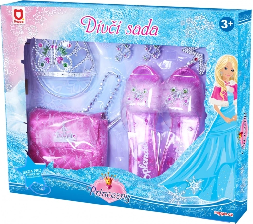 Princesės rinkinys su priedais Rožinis