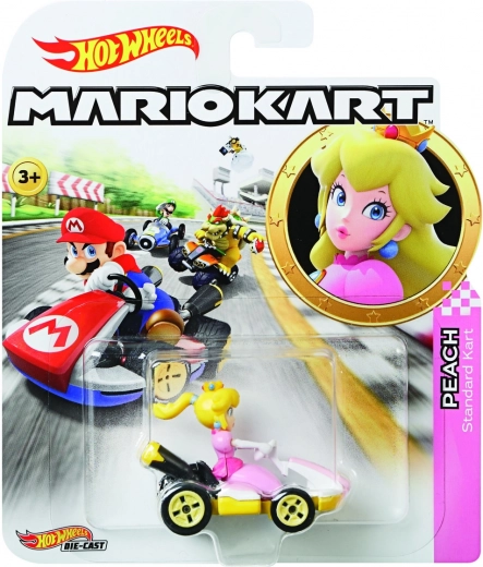 Hot Wheels Mario Kart mažasis metalinis automobilis 1:64