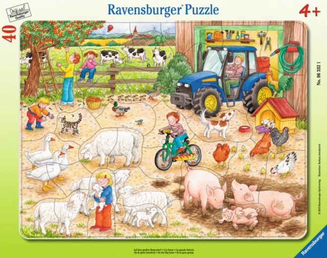 Ravensburger dėlionė Didžiajame ūkyje, 40 detalių