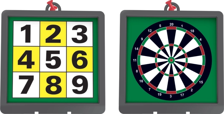 Vaikiškas smiginio žaidimas „Studo Games“