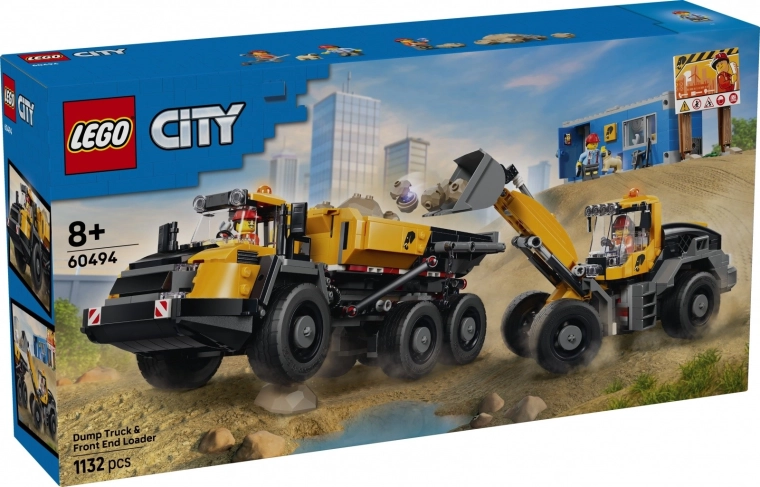 LEGO City savivartis ir priekinis krautuvas