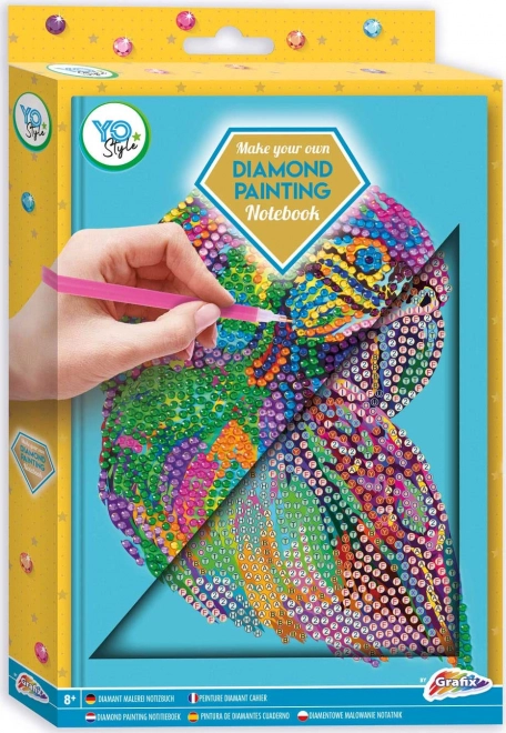 Grafix Diamond Painting Block A5 Parrot