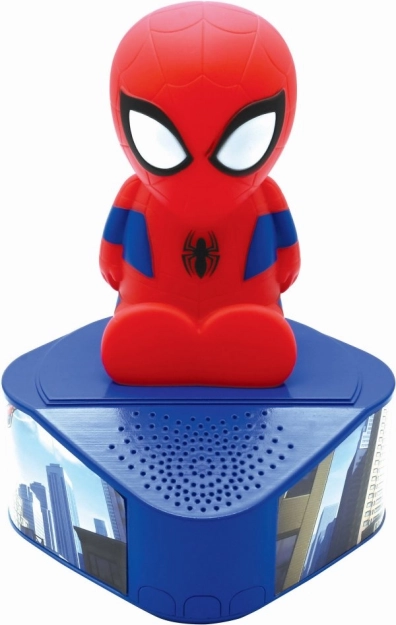 Bluetooth garsiakalbis „Spider-Man“ su apšviesta figūrėle