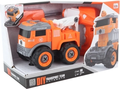 Screw-together RC Tow Truck 2-in-1 Robot